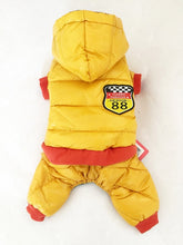 Load image into Gallery viewer, CoolPaw Pet Dog Jumpsuit Thickening Cotton Puppies Body Winter Pets Clothes Pet Warm Down Jacket for Dogs