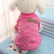 Load image into Gallery viewer, Warm Dog Clothes For Small Dogs Winter Soft Pet Dog Sweater Clothing For Dog Winter Clothes Classic Pet Outfit