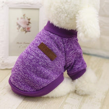 Load image into Gallery viewer, Warm Dog Clothes For Small Dogs Winter Soft Pet Dog Sweater Clothing For Dog Winter Clothes Classic Pet Outfit