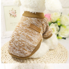 Load image into Gallery viewer, Warm Dog Clothes For Small Dogs Winter Soft Pet Dog Sweater Clothing For Dog Winter Clothes Classic Pet Outfit
