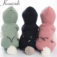 Load image into Gallery viewer, Dog Clothes Winter Warm Pet Dog Jacket Coat Puppy Chihuahua Clothing Hoodies For Small Medium Dogs Puppy Yorkshire Outfit S-XXL